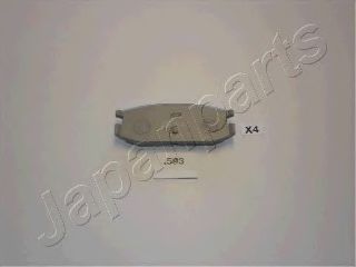 Тормозные колодки JAPANPARTS PP-593AF