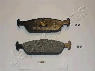 Тормозные колодки JAPANPARTS PP-600AF