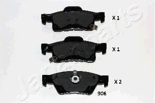 Тормозные колодки JAPANPARTS PP-906AF