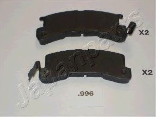 Тормозные колодки JAPANPARTS PP-996AF