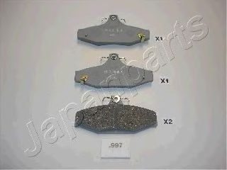 Тормозные колодки JAPANPARTS PP-997AF