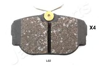 Тормозные колодки JAPANPARTS PP-L02AF