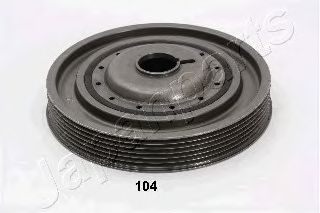 Шкив коленвала JAPANPARTS PU-104