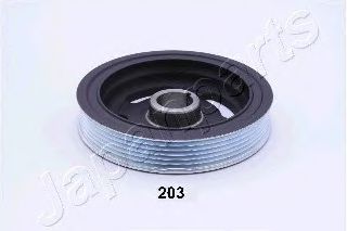 Шкив коленвала JAPANPARTS PU-203 Шкив коленвала JAPANPARTS PU-203