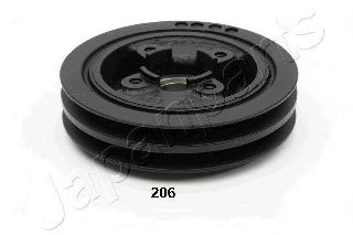 Шкив коленвала JAPANPARTS PU-206 Шкив коленвала JAPANPARTS PU-206