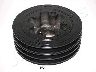 Шкив коленвала JAPANPARTS PU-512