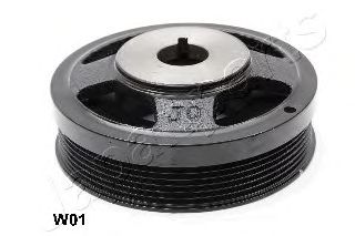 Шкив коленвала JAPANPARTS PU-W01