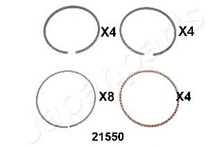Поршневое кольцо JAPANPARTS RC21550
