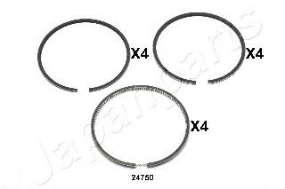 Поршневое кольцо JAPANPARTS RC24750