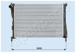 Радиатор охлаждения двигателя JAPANPARTS RDA053069