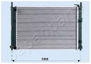 Радиатор охлаждения двигателя JAPANPARTS RDA053077