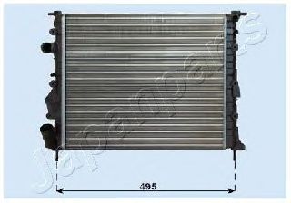 Радиатор охлаждения двигателя JAPANPARTS RDA093020