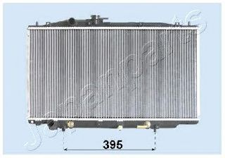 Радиатор охлаждения двигателя JAPANPARTS RDA193024