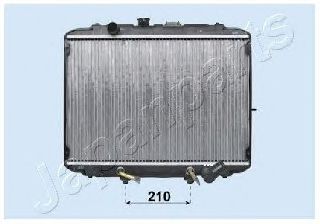 Радиатор охлаждения двигателя JAPANPARTS RDA283058