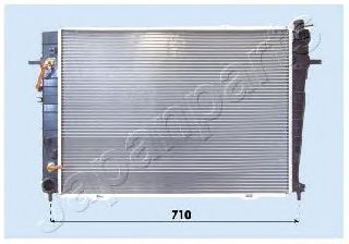 Радиатор охлаждения двигателя JAPANPARTS RDA283086