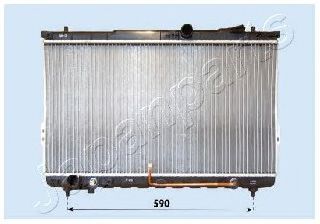 Радиатор охлаждения двигателя JAPANPARTS RDA283090