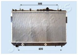 Радиатор охлаждения двигателя JAPANPARTS RDA313021