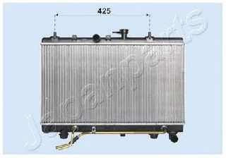 Радиатор охлаждения двигателя JAPANPARTS RDA333020