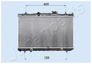 Радиатор охлаждения двигателя JAPANPARTS RDA333031