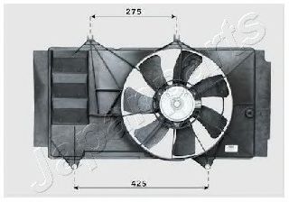 Вентилятор охлаждения двигателя JAPANPARTS VNT151829