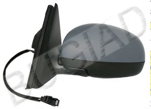 Стекло наружного зеркала VAG 5J0 857 522 M