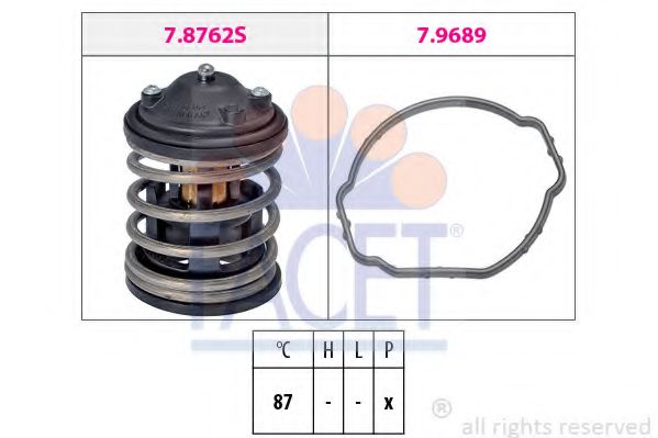 Термостат FACET 7.8762