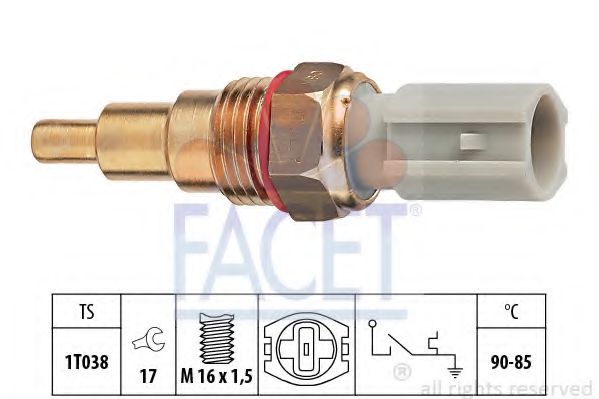 Датчик включения вентилятора FACET 7.5205