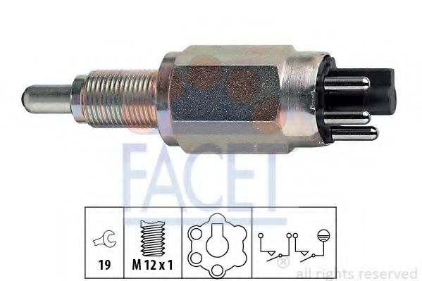 датчик заднего хода FACET 7.6250