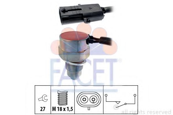 датчик заднего хода FACET 7.6103