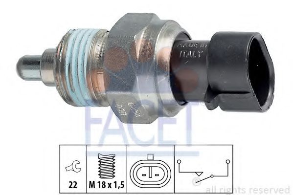 датчик заднего хода FACET 7.6254