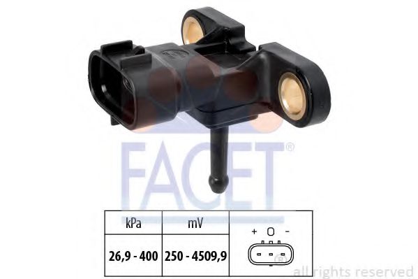 Датчик давления наддува FACET 10.3198