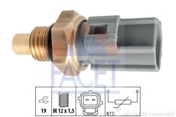 Датчик, температура топлива FACET 7.3281