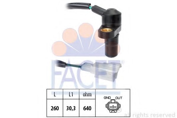Датчик скорости FACET 9.0465
