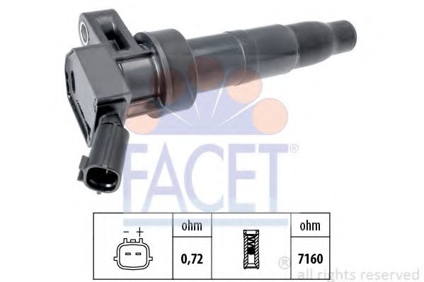 Катушка зажигания FACET 9.6456