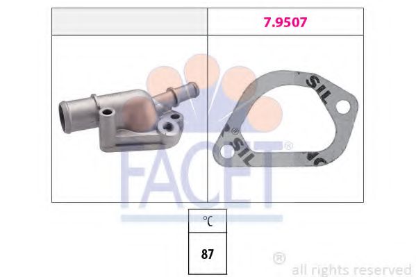 Термостат FACET 7.8155