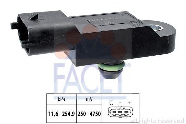 Датчик давления наддува FACET 10.3173