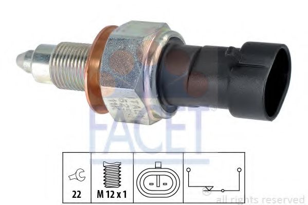 датчик заднего хода FACET 7.6258