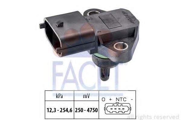 Датчик давления наддува FACET 10.3131