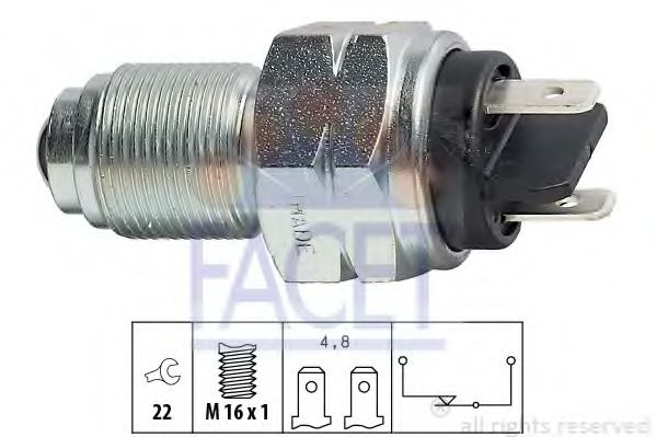 датчик заднего хода FACET 7.6017