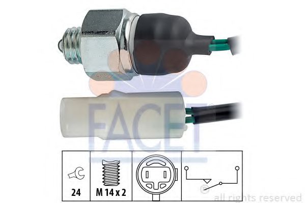 датчик заднего хода FACET 7.6206