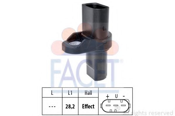 Датчик положения коленвала FACET 9.0471