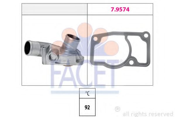 Термостат FACET 7.8832