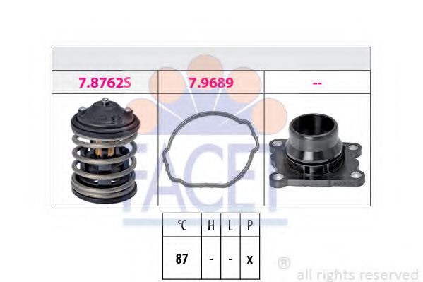 Термостат FACET 7.8762K