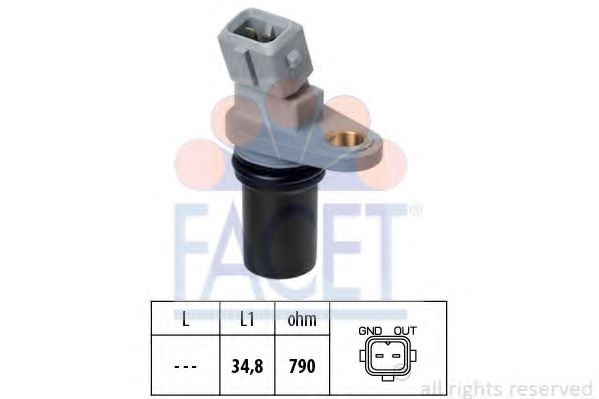 Датчик скорости FACET 9.0641