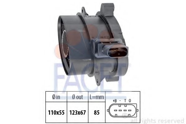 Расходомер воздуха FACET 10.1005