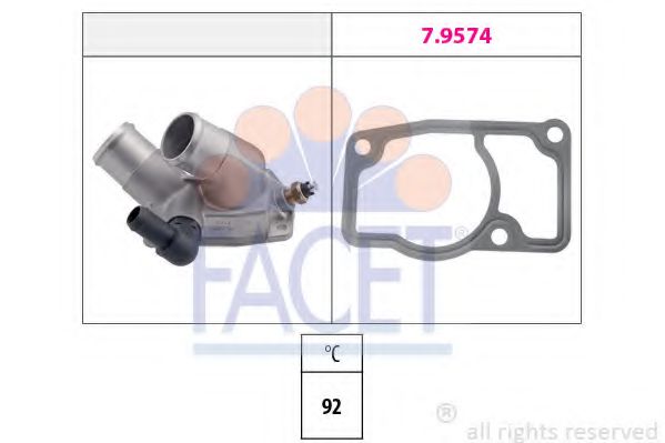 Термостат FACET 7.8344