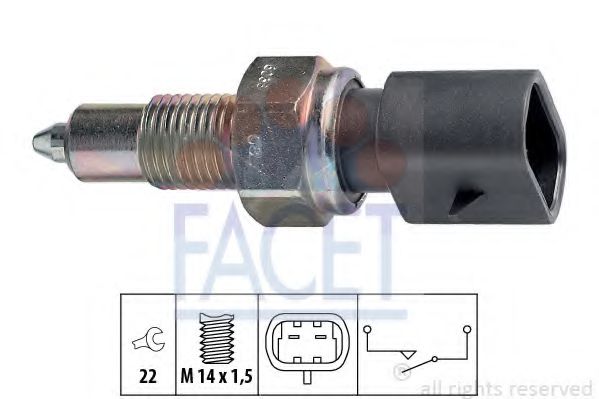 датчик заднего хода FACET 7.6038