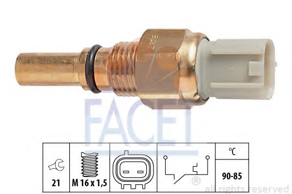 Датчик включения вентилятора FACET 7.5267