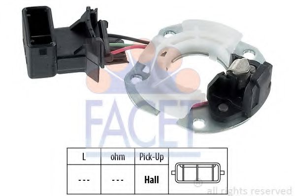 Датчик, импульс зажигания FACET 8.2733