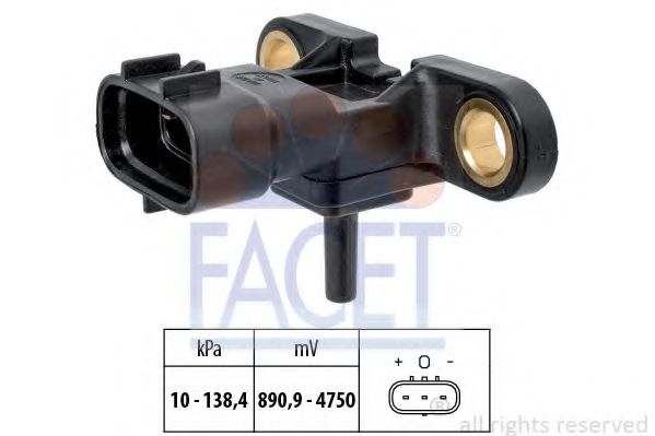 Датчик давления наддува FACET 10.3217
